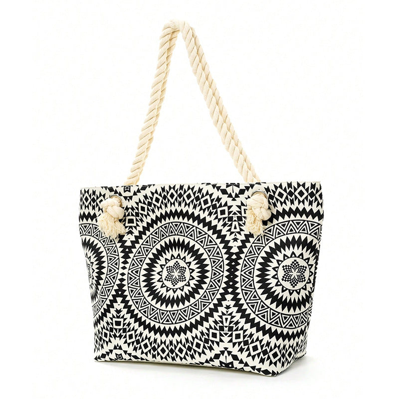 Onshoulderbag Vibrant Geometric Tote Bag - Stylish & Practical