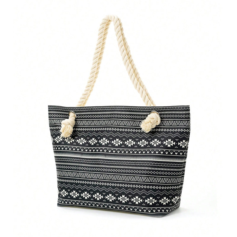 Onshoulderbag Vibrant Geometric Tote Bag - Stylish & Practical
