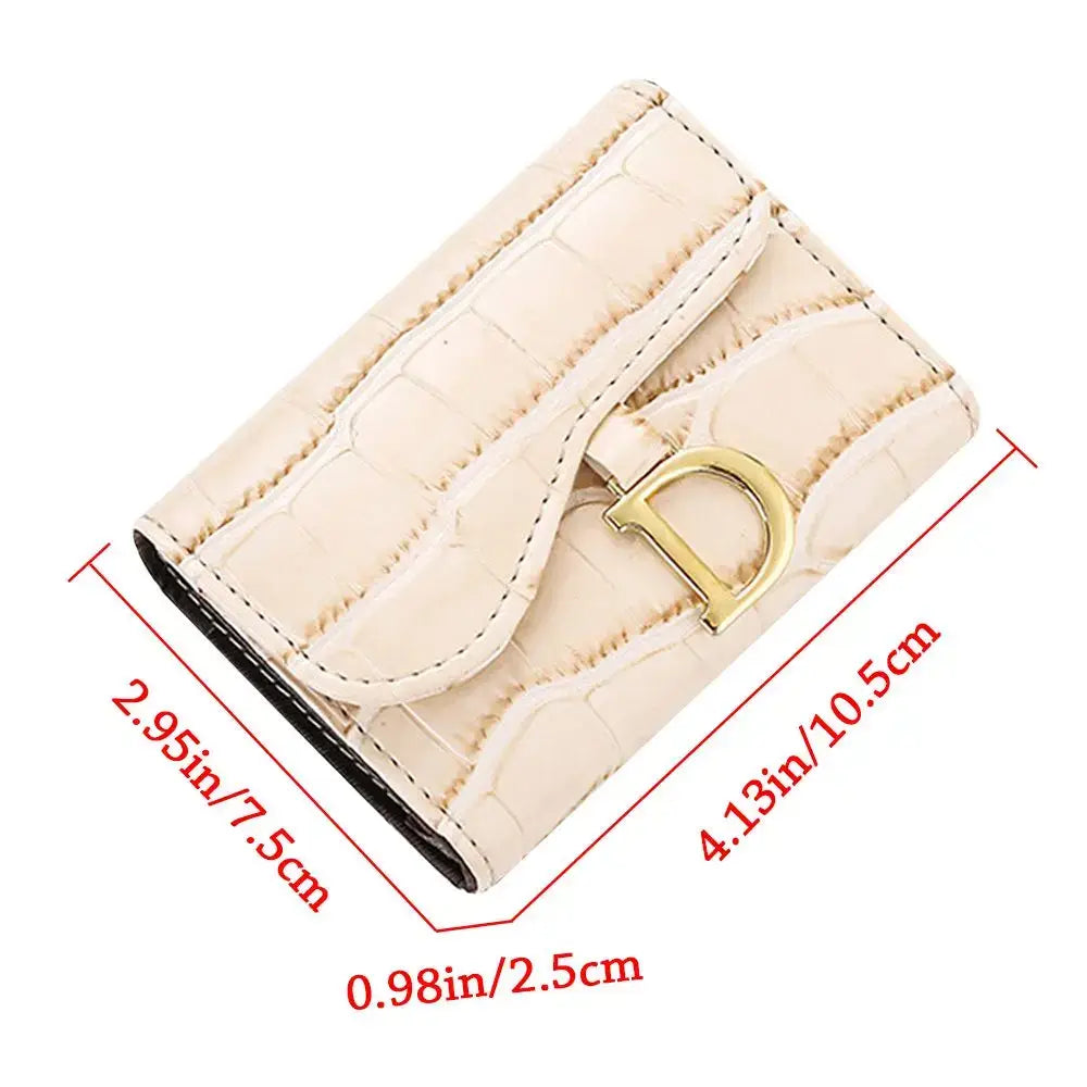Onshoulderbag Luxury Mini PU Card Holder Wallet for Women