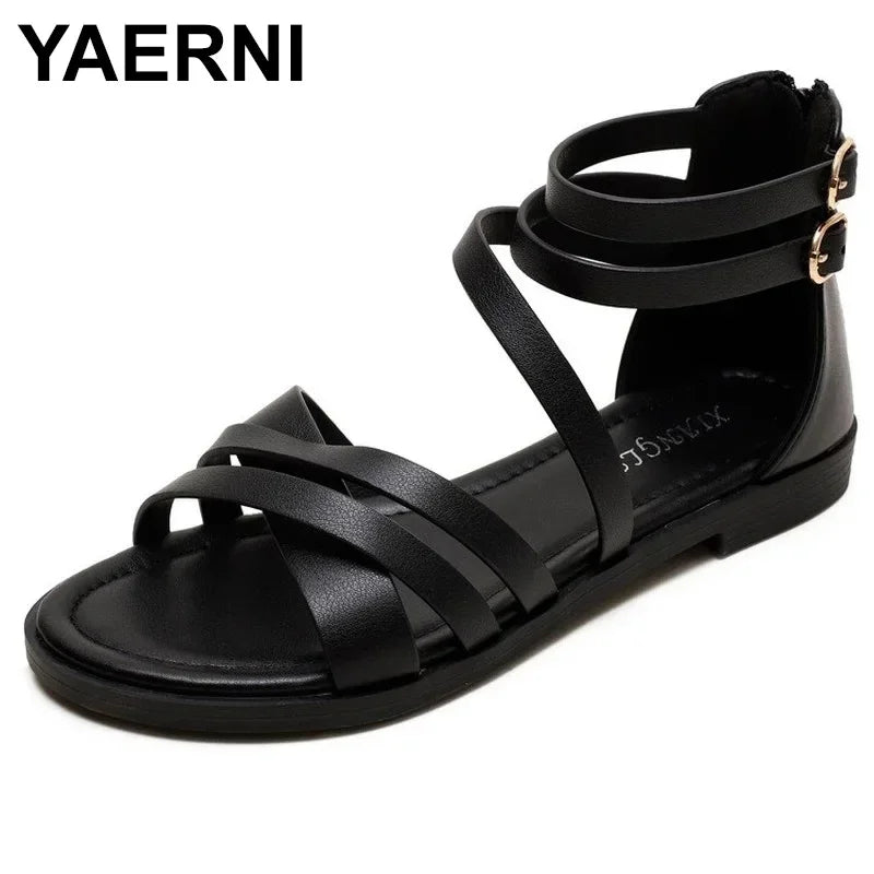 Flat Roman Beach Sandals