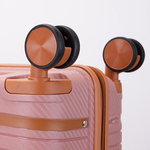 Onshoulderbag  6-Piece Brown Luggage Set - Stylish Travel Solution