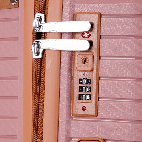 Onshoulderbag  6-Piece Brown Luggage Set - Stylish Travel Solution